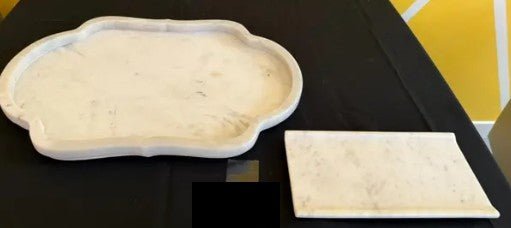 Marble Trays, Set of 2