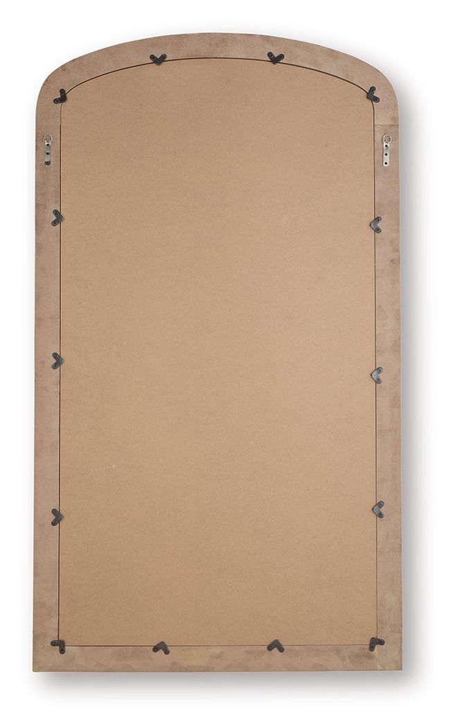 Fintan Arched Gold Floor Mirror