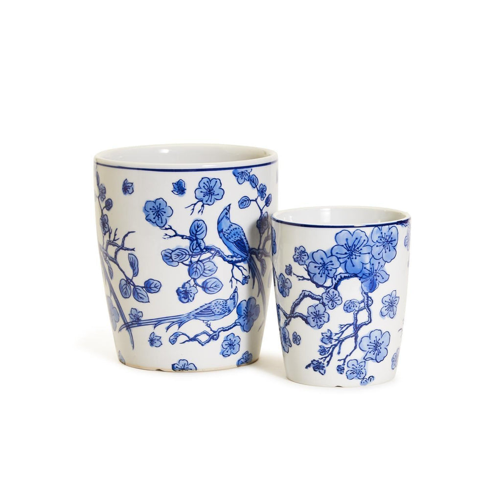Blue & White Chinoiserie Vase