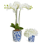 Blue & White Chinoiserie Vase