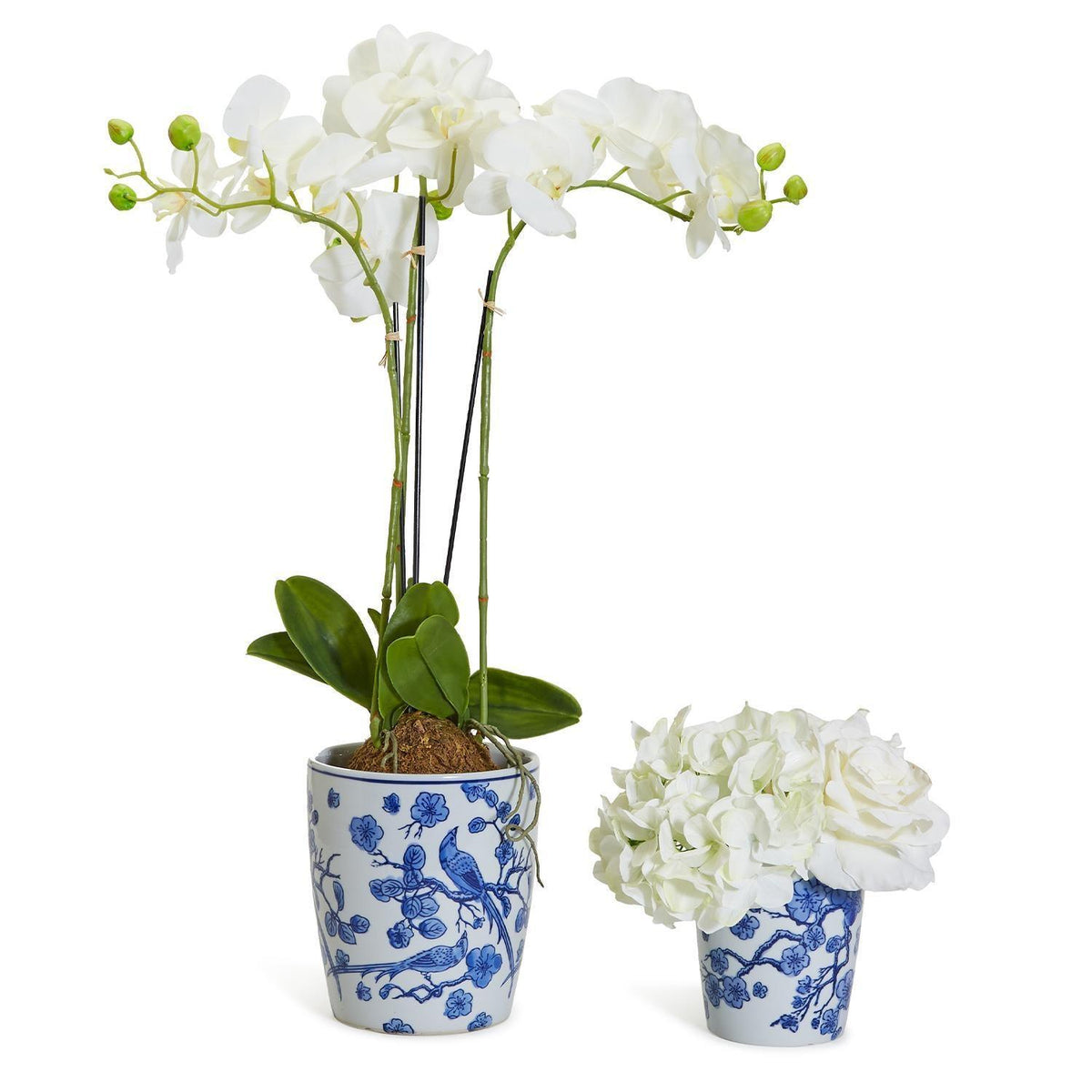 Blue & White Chinoiserie Vase
