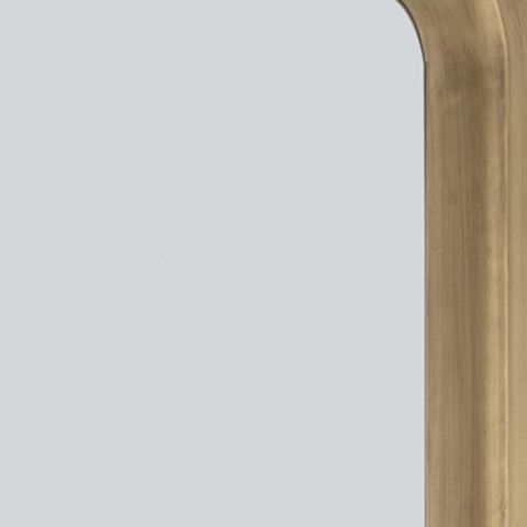 Fintan Arched Gold Floor Mirror