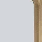 Fintan Arched Gold Floor Mirror