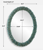 Bonaire Oval Mirror