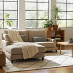 Handloomed Alpaca & Pima Cotton Cable Throw, Ivory