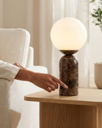 Mila Marble Globe Table Lamp