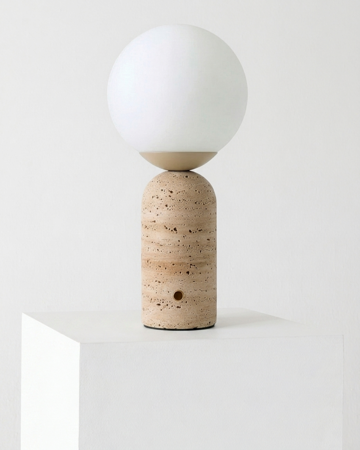 Mila Marble Globe Table Lamp