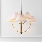 MADSEN 6LT 32" CHANDELIER
