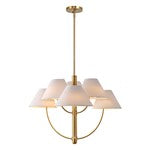 MADSEN 6LT 32" CHANDELIER