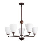 WYNNE 5LT 32" CHANDELIER