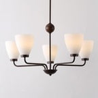 WYNNE 5LT 32" CHANDELIER