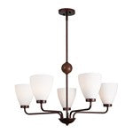 WYNNE 5LT 32" CHANDELIER