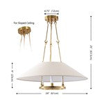 PAMILA 3LT 24" CHANDELIER Design: CHA4079A
