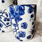 Blue & White Chinoiserie Vase