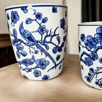 Blue & White Chinoiserie Vase
