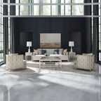 Gray Statement Lounge Chair | Caracole Back In Style