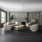 Gray Quilted Sectional Sofa | Caracole Fanciful