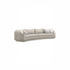 Gray Quilted Sectional Sofa | Caracole Fanciful