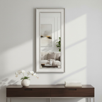 32 x 70 Metallic Trim Leaner Mirror