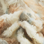 Russian Lynx Faux Fur Throw