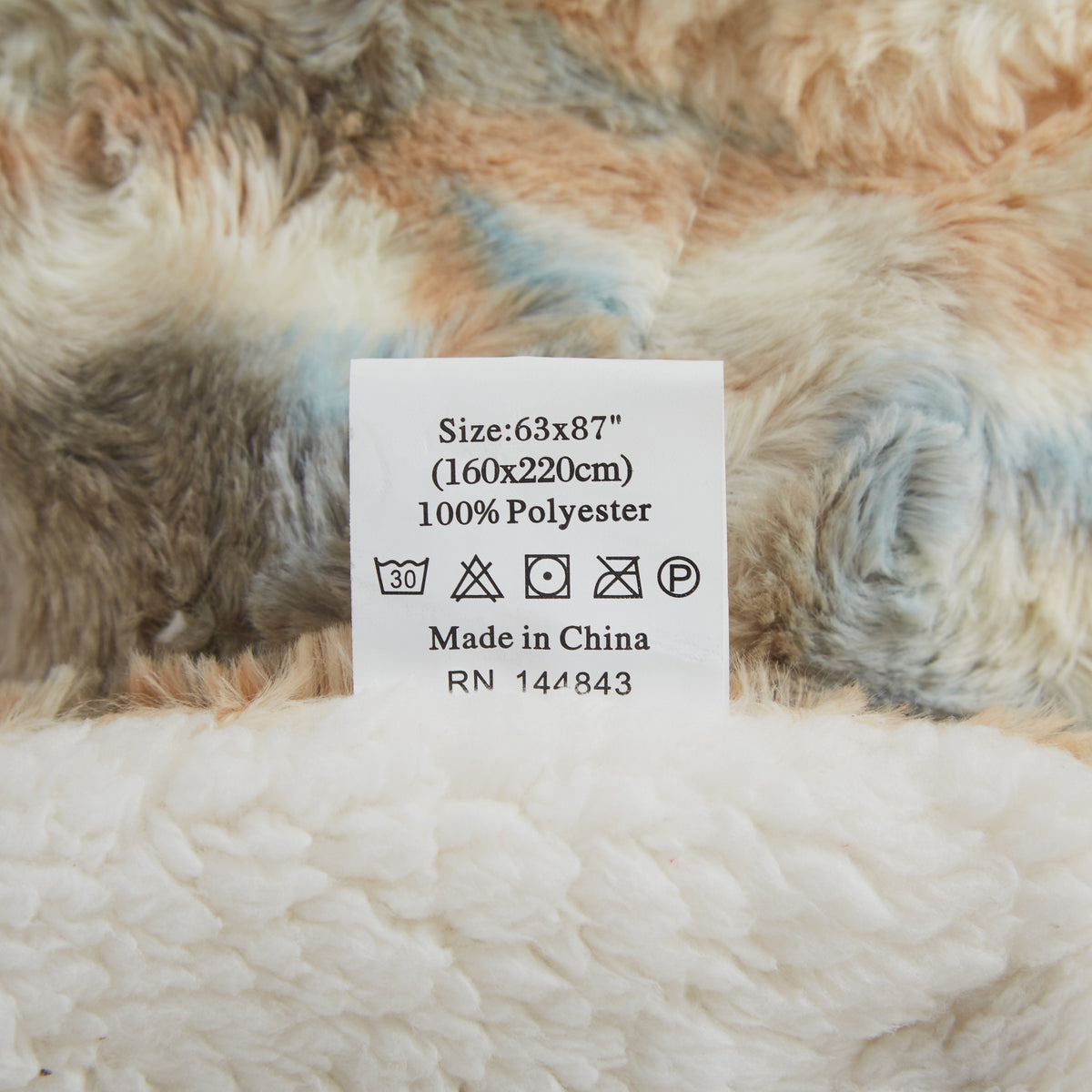 Russian Lynx Faux Fur Throw