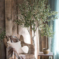 Artificial Olive Tree in Pot, 94"