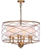 MADSEN 6LT 32" CHANDELIER