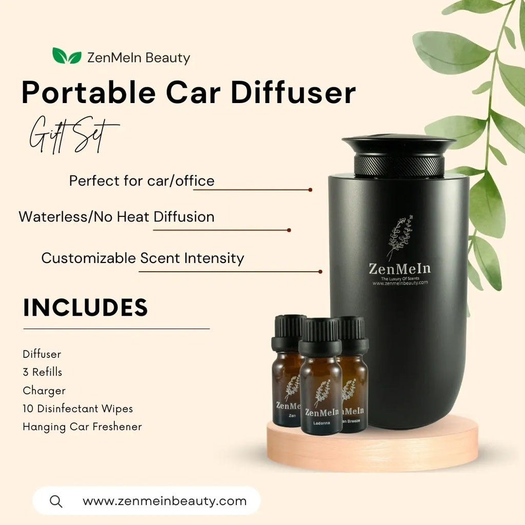 Portable Aluminum Aromatherapy Diffuser